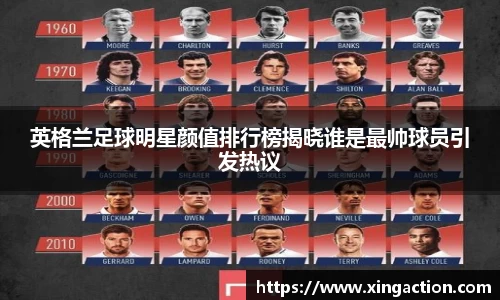 英格兰足球明星颜值排行榜揭晓谁是最帅球员引发热议